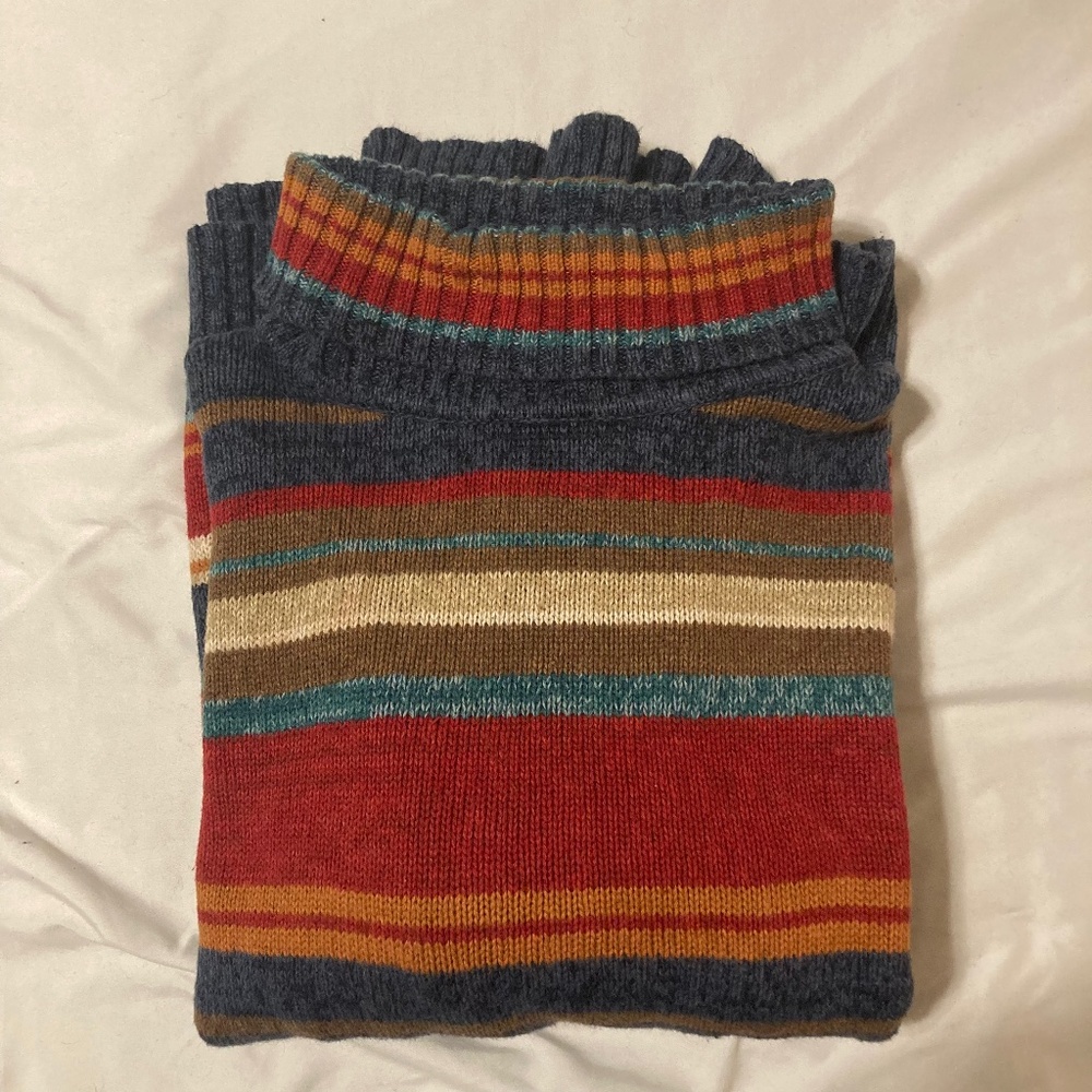 Mountain Lake Turtleneck Sweater Woman 2X